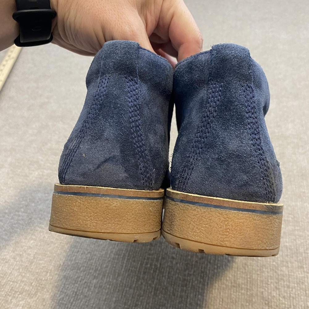 Timberland‎ Boots Mens Size 10 Blue Suede Lace Up Chukka Ankle Casual A23W4 - Picture 5 of 9